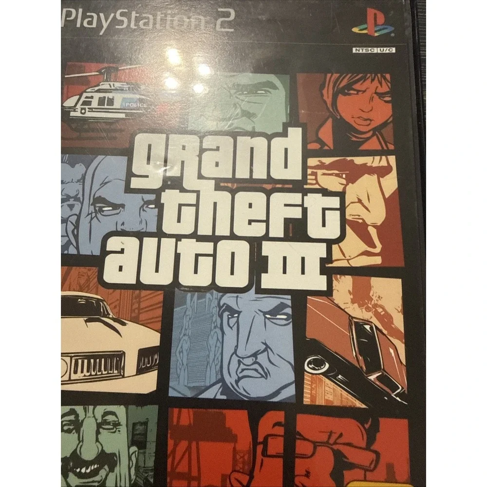 Grand Theft Auto III - Sony Playstation 2 PS2 3 Complete